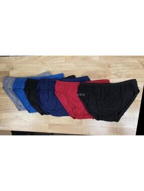 Hanes Men’s Tagless Comfort Flex Bikini Briefs 6 Pack Assorted Small